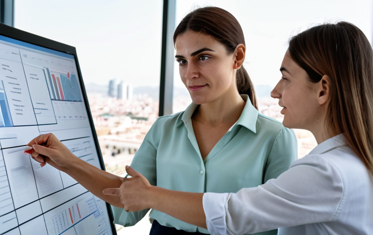 성과 관리의 사례 연구 및 교훈 - Celebrating Success - Spanish Sales Team**
"A vibrant office scene in Barcelona. A group of sales p... 성과 관리의 사례 연구 및 교훈 - Celebrating Success - Spanish Sales Team**
"A vibrant office scene in Barcelona. A group of sales p...