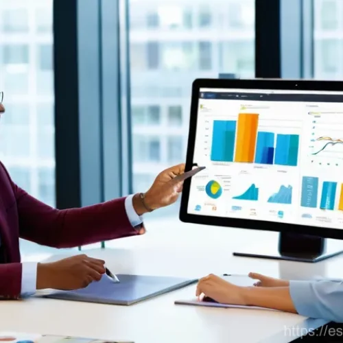 Home 28 성과 관리 도구 및 소프트웨어 추천 - **Prompt 1: Empowered Team Collaboration with AI-Driven Performance Dashboard**
A vibrant, moder...